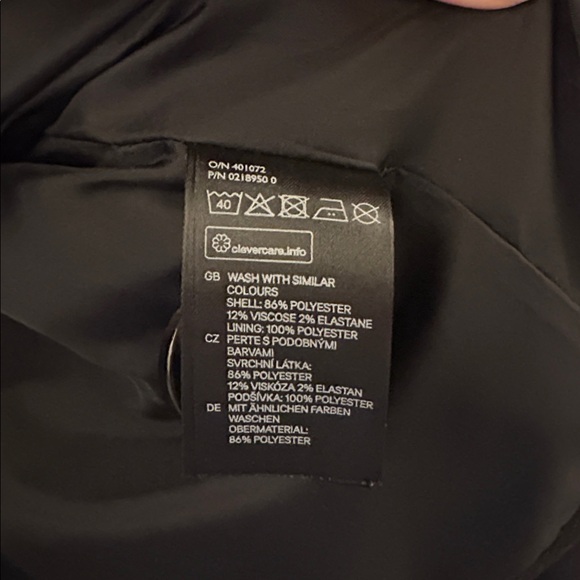 H&M pea coat (double breasted) - Picture 4 of 4